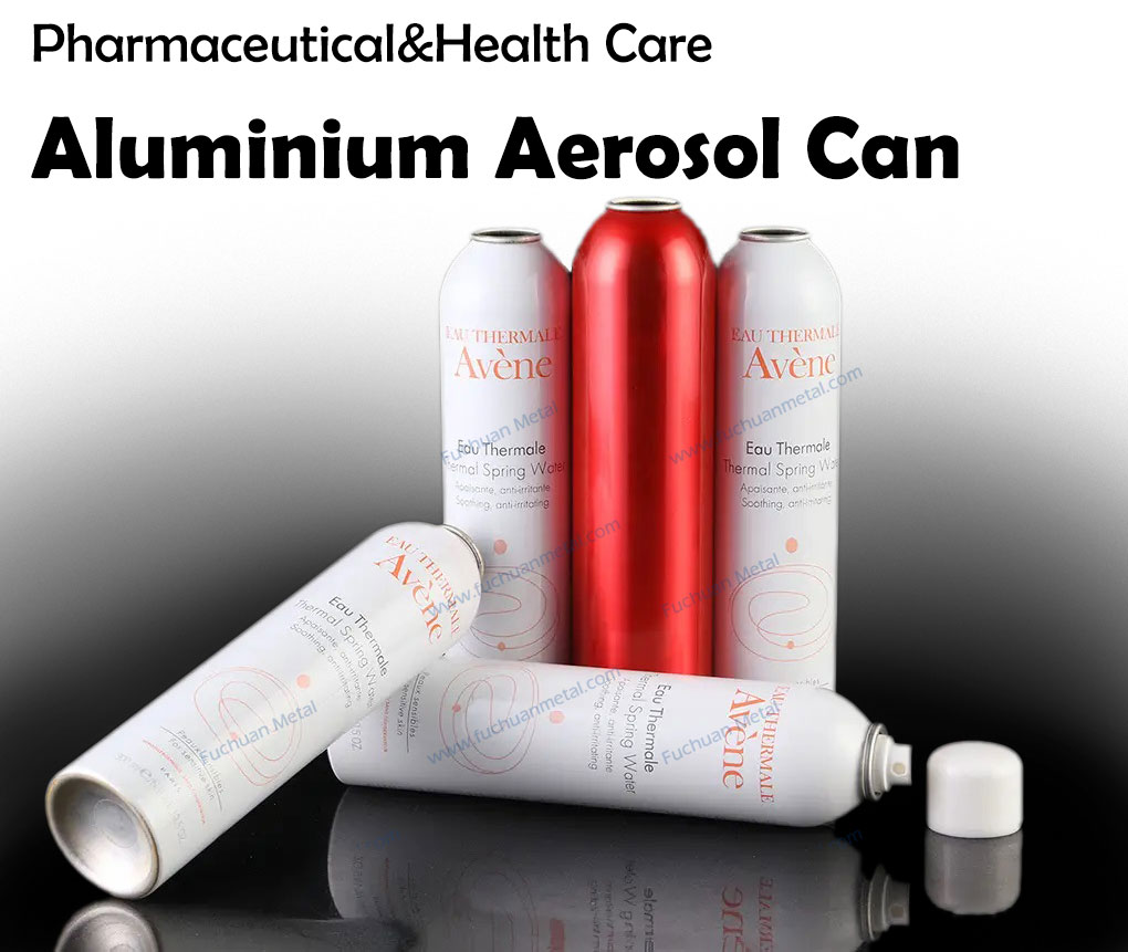 aluminium aerosol can used for pharmaceutical health care