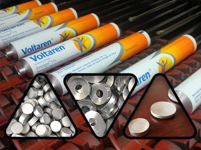 aluminium collapsibe tube made by 1070 aluminium slugs