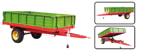 two wheel farm trailer