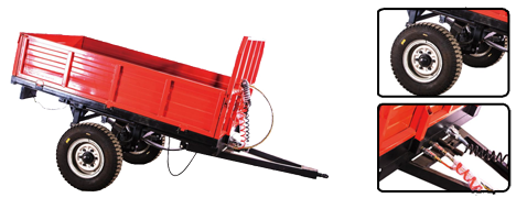 single axle ago trailer