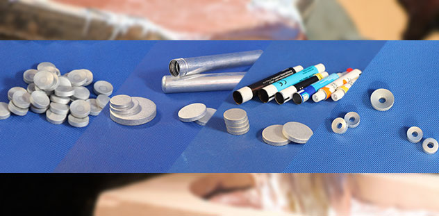 aluminium slug used for aerosol can production