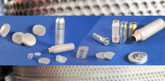 aluminium slug used for aerosol can production