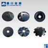 Conical blades ago discs