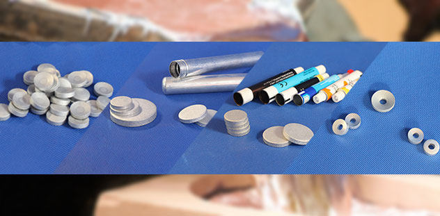 aluminium slug used for extrusion tube production