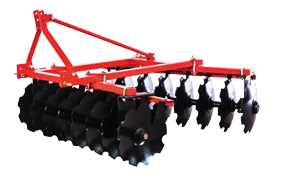 Hydraulic trailed opposed heavy duty disc harrow
