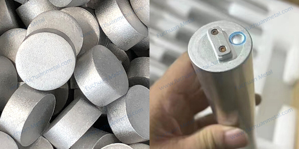 Lithium battery shell extrusion of 3003 alloy Aluminium Slug
